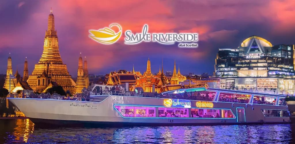 Smile Riverside Dinner Cruise Iconsiam Ticket
